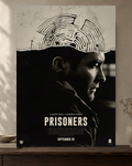 Prisoners — Hidden Truth Poster — featured full-bleed poster mockup in the current warm greige room