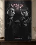 Supernatural — The Road So Far Poster — featured full-bleed poster mockup in the current warm greige room