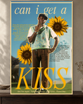 Tyler, the Creator — Flower Boy Kiss Poster — featured full-bleed poster mockup in the current warm greige room