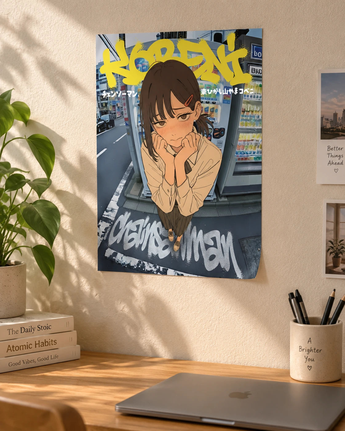 Chainsaw Man — Kobeni Street Poster