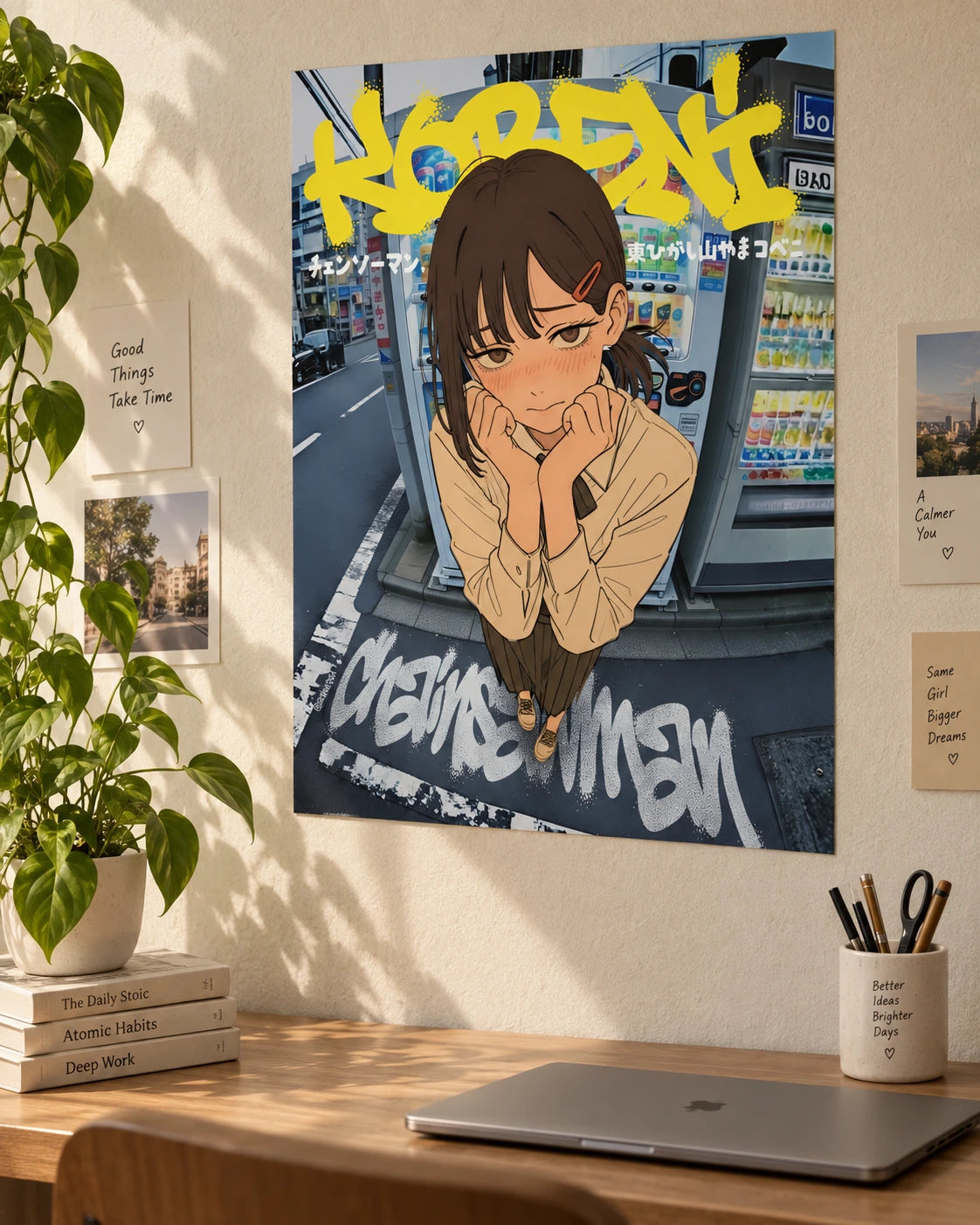 Chainsaw Man — Kobeni Street Poster