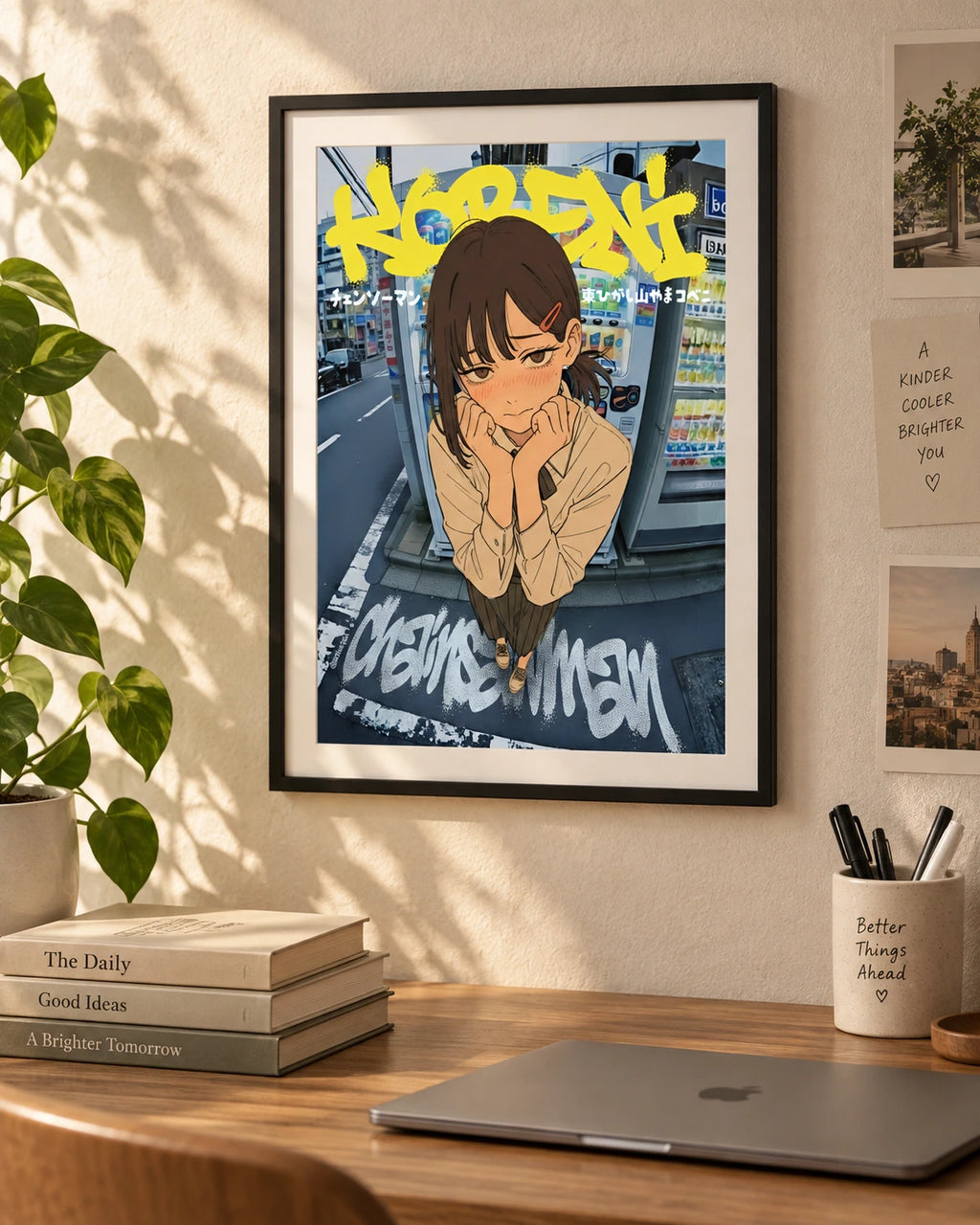 Chainsaw Man — Kobeni Street Poster