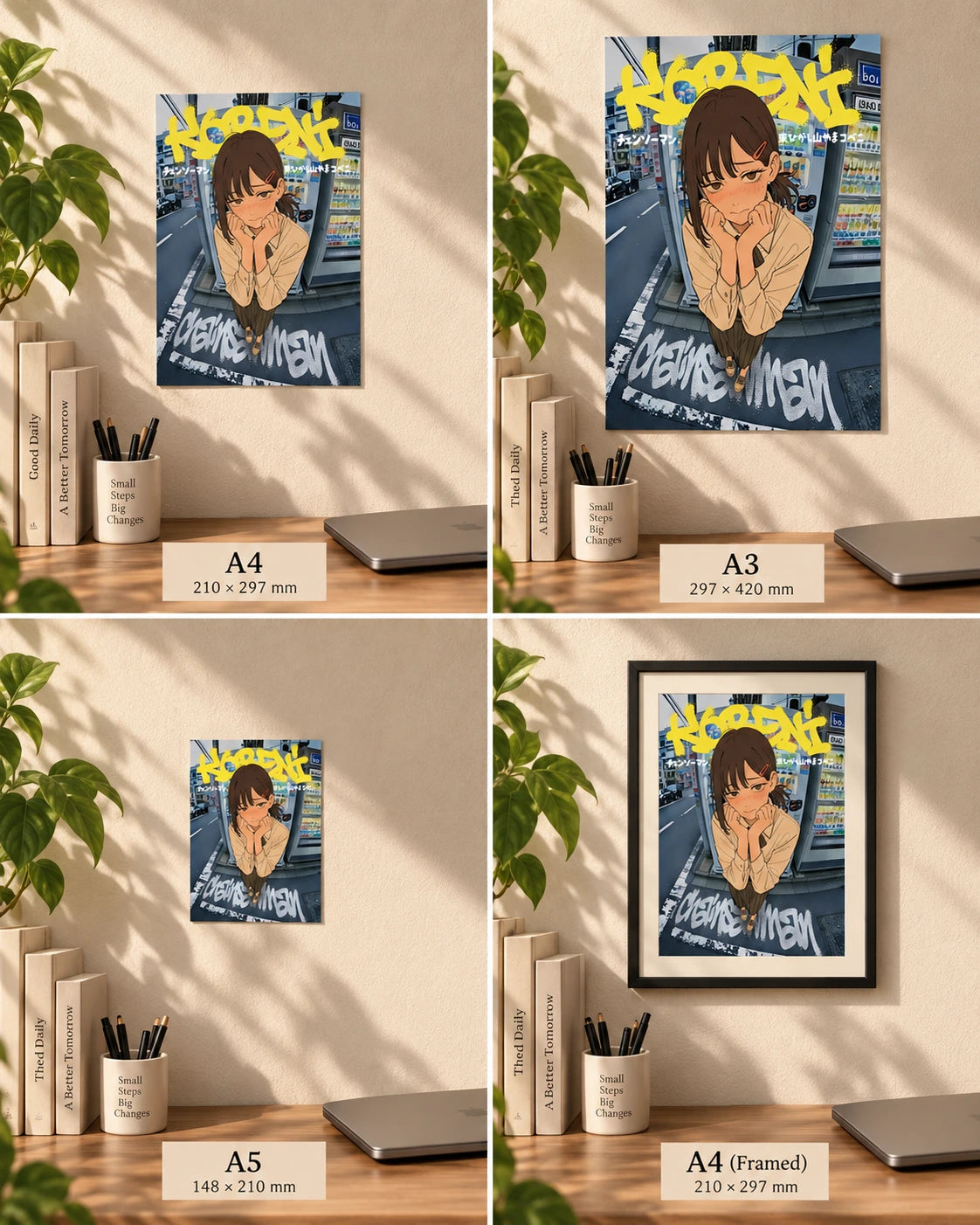 Chainsaw Man — Kobeni Street Poster