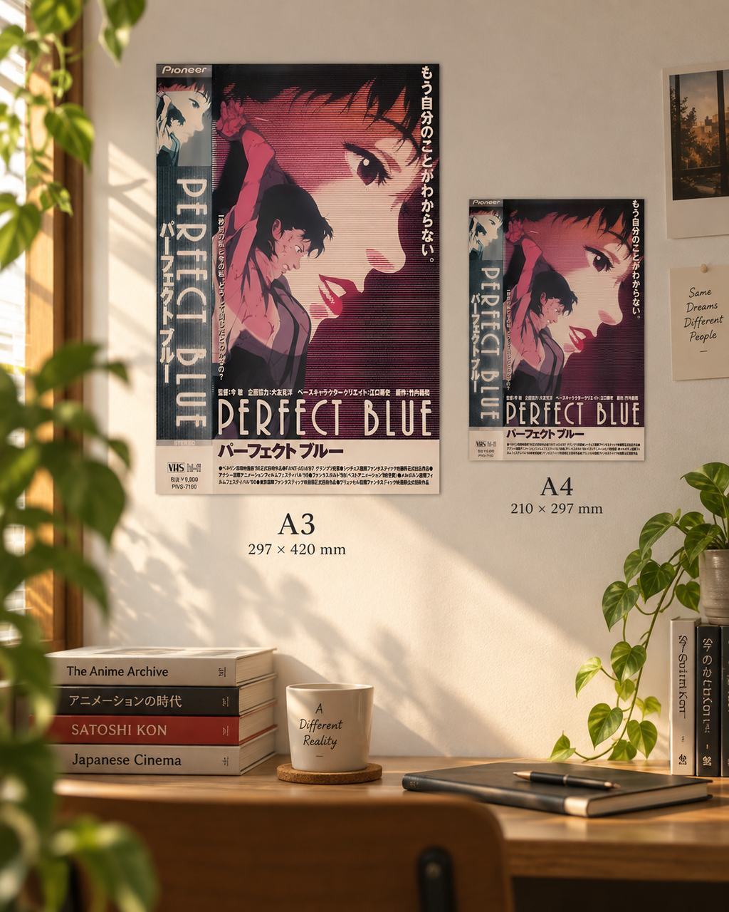 Perfect Blue — Identity Crisis Poster