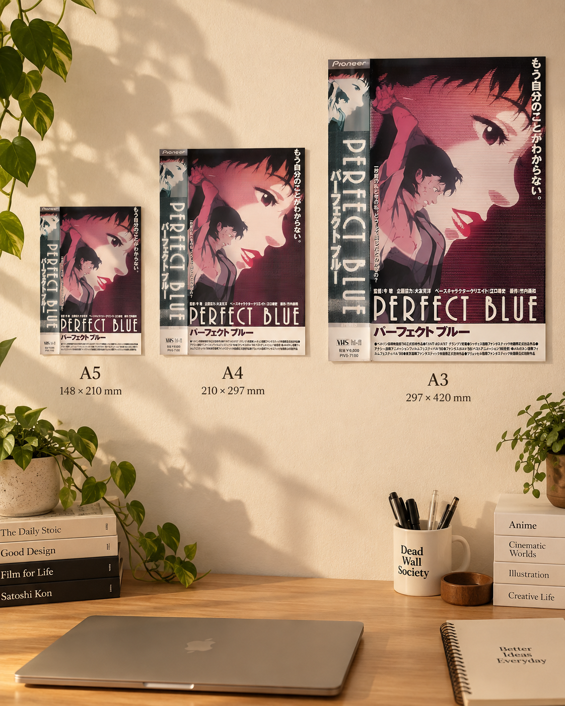 Perfect Blue — Identity Crisis Poster