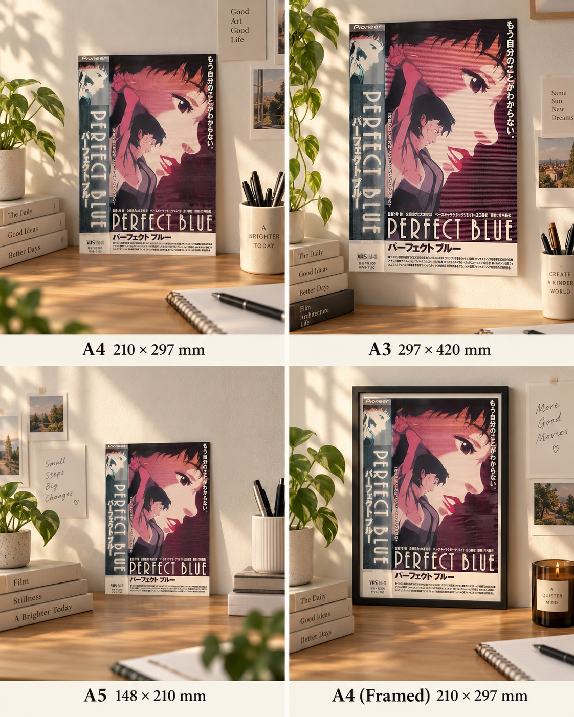 Perfect Blue — Identity Crisis Poster